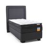 Cama Americana Drimkip 1 Plaza Plus Eurotop + Respaldo + Topper