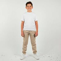 Pantalón Buzo Niño Cutback Beige, Marengo, Negro