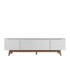 Rack TV Decocasa Flyn Hasta 75" Blanco