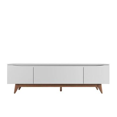 Rack TV Decocasa Flyn Hasta 75" Blanco