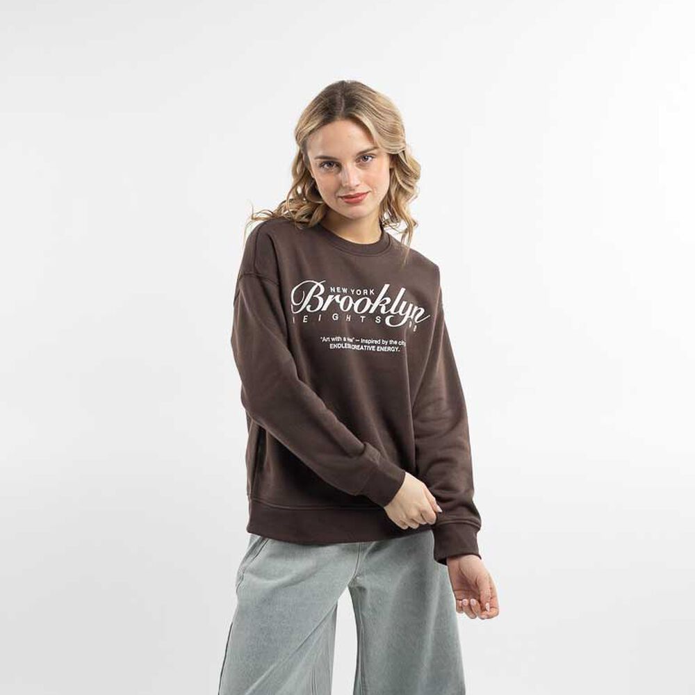 Polerón Con Estampado Mujer Icono