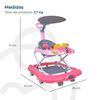 Andador Discover&Pla Rosado Bebesit