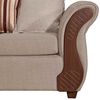 Sofá Seccional Ruzam Mobel Marsella 5 Cuerpos Lino Beige