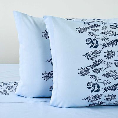 Imagen 2 del producto Juego de Sábanas American Family King Frambella 144 Hilos Azul