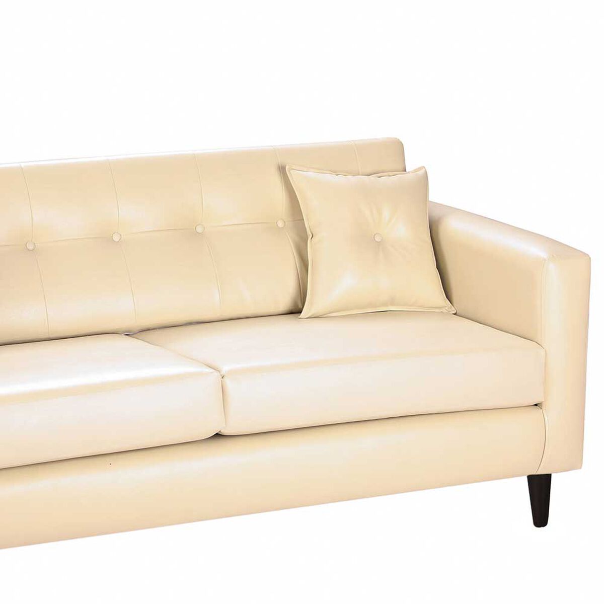 Sof&aacute; Bodevir New Retro PU 00 3 Cuerpos Beige&nbsp;