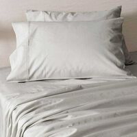 Juego de Sábanas SoHome 2 Plazas Lisa Gris