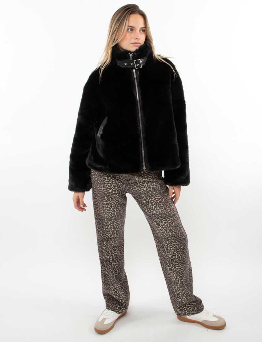 Chaqueta Peluda Mujer Icono