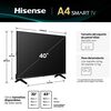LED 40" Hisense 40A4NV Full HD