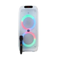 Parlante Portátil Bluetooth MLAB 9567 8"" x 2 Blanco