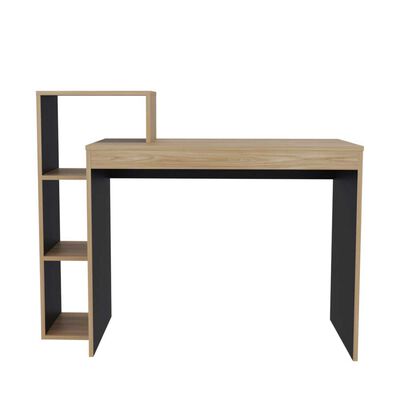 Imagen 2 del producto Escritorio Tuhome Brit Melamina Fresno Europeo Y Wengue