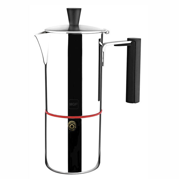 Cafetera Acero Inoxidable Magefesa 6 Tazas Nova