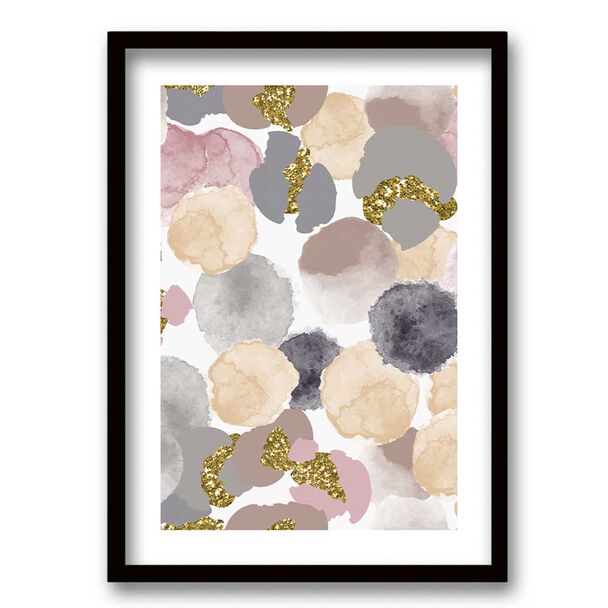 Cuadro Decorativo Retela Pink Gold II 50 x 35 cm