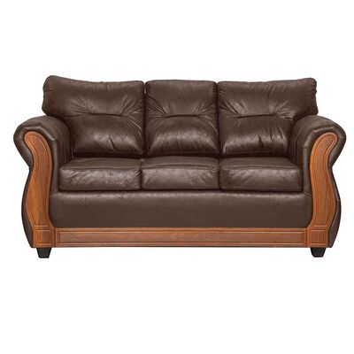 Imagen 1 del producto Sofá Black Factory Toronto 3 Cuerpos Chocolate