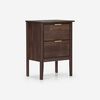 Respaldo + Velador Rosen 1,5 Plazas Issey Beige