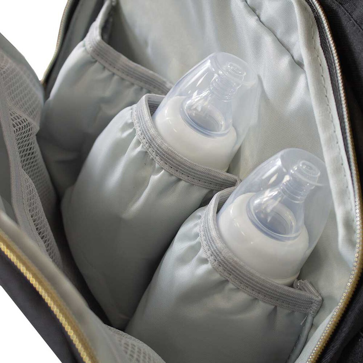 Mochila Maternal Premium Black Gold Bebesit