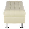 Banqueta PU Bodevir Lisboa 2 Cuerpos Beige