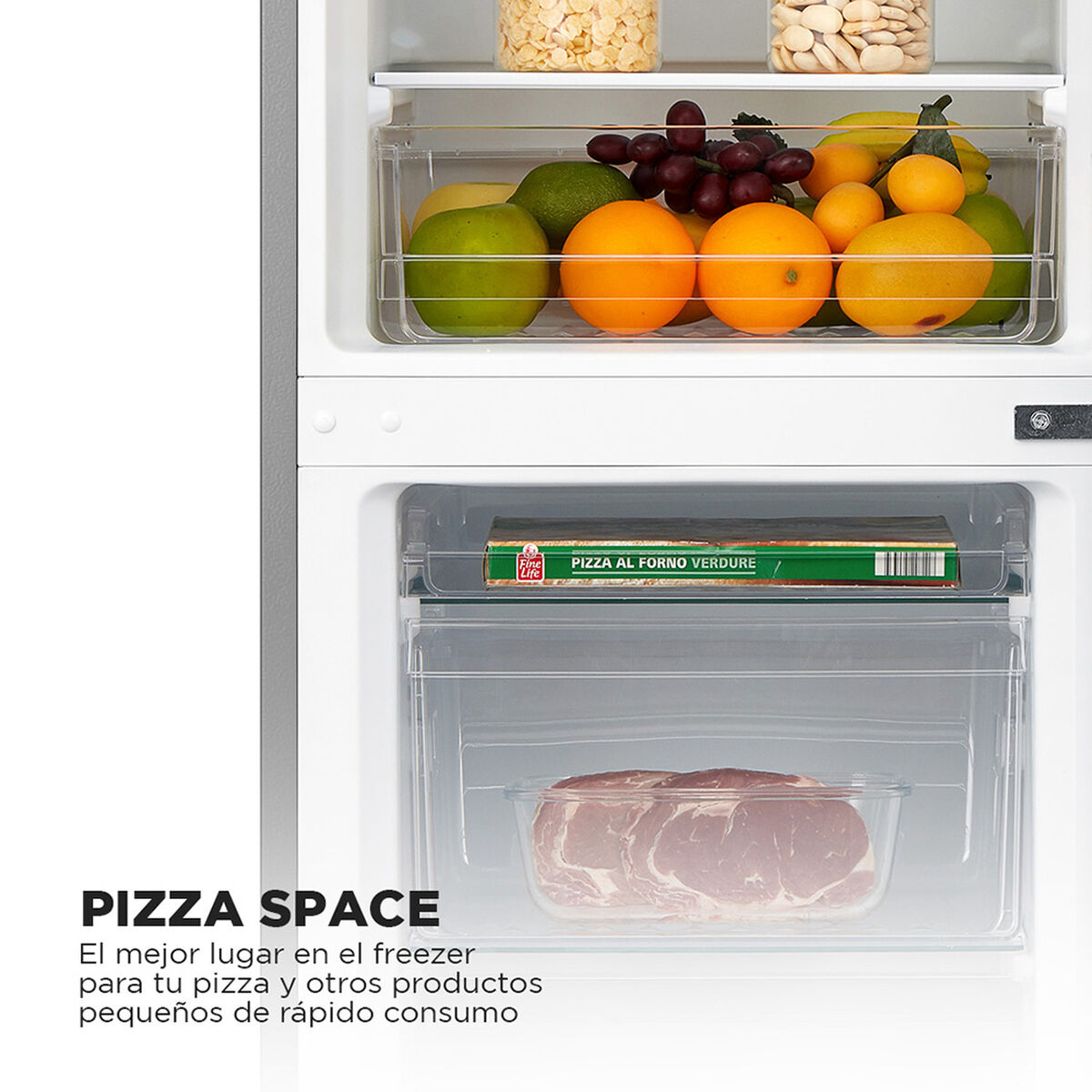Refrigerador Frío Directo Midea MRFI-1700R234RN 167 lts.