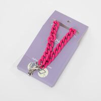 Colgante para Celular Fucsia Mujer Icono