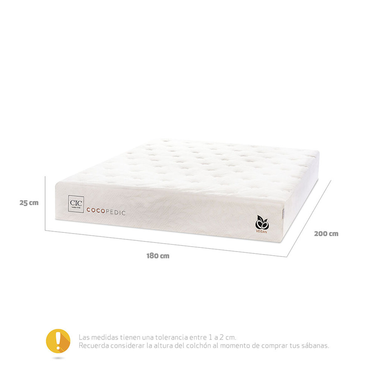 Colchón CIC King Cocopedic