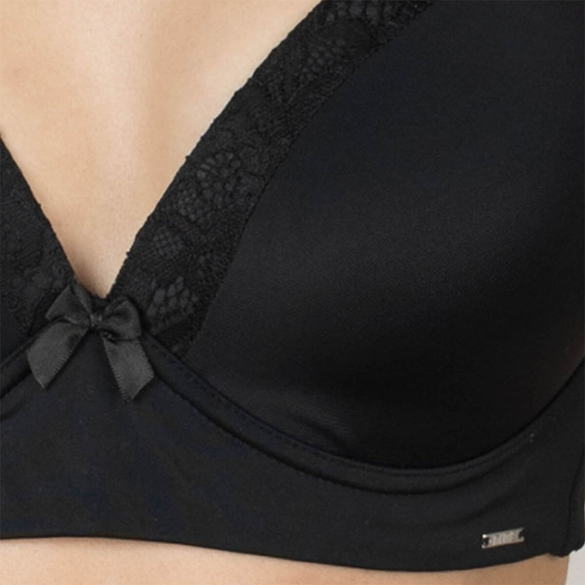 Sosten Copa D  Ultra Soft Microfibra Encaje Botanical Intime