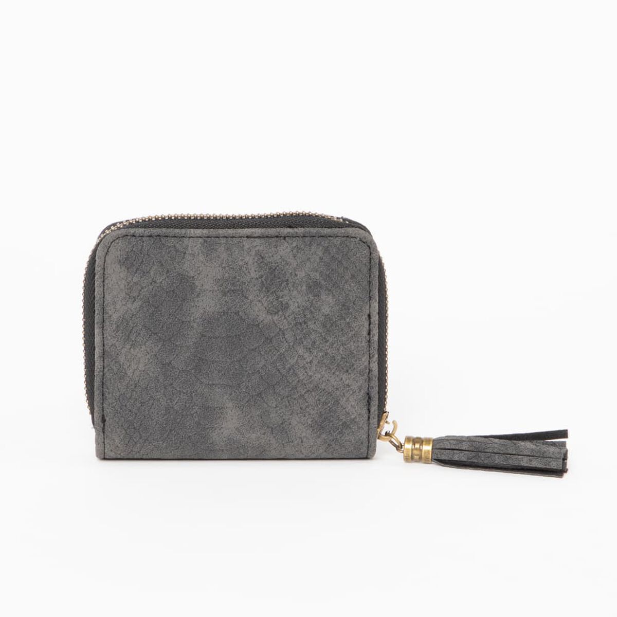 Billetera Ecocuero Gris Alma
