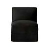 Sof&aacute; Cama Latam Home Velvet Bari 1 Cuerpo Negro