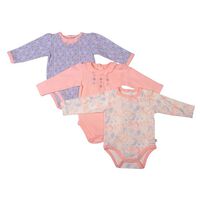 Body de Algodón Beba Pillin Rosado