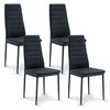 Pack de 4 Sillas Novahus Boston Negro