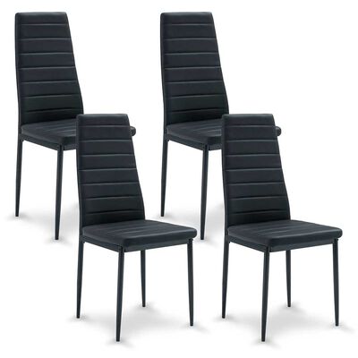 Pack de 4 Sillas Novahus Boston Negro