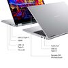 Notebook Acer SP314-21-R5K2 Ryzen 3 4GB 256GB SSD 14" Touch