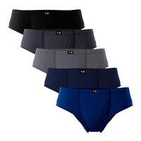 Pack 5 Slip Algodón Hombre Top C1
