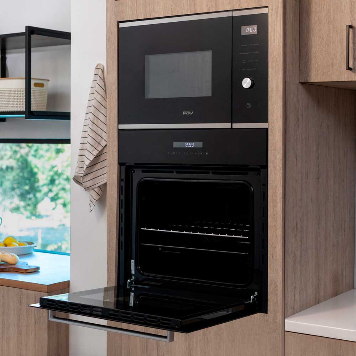 Horno Empotrado Fdv DeS&iacute;gn Touch 58 lts.