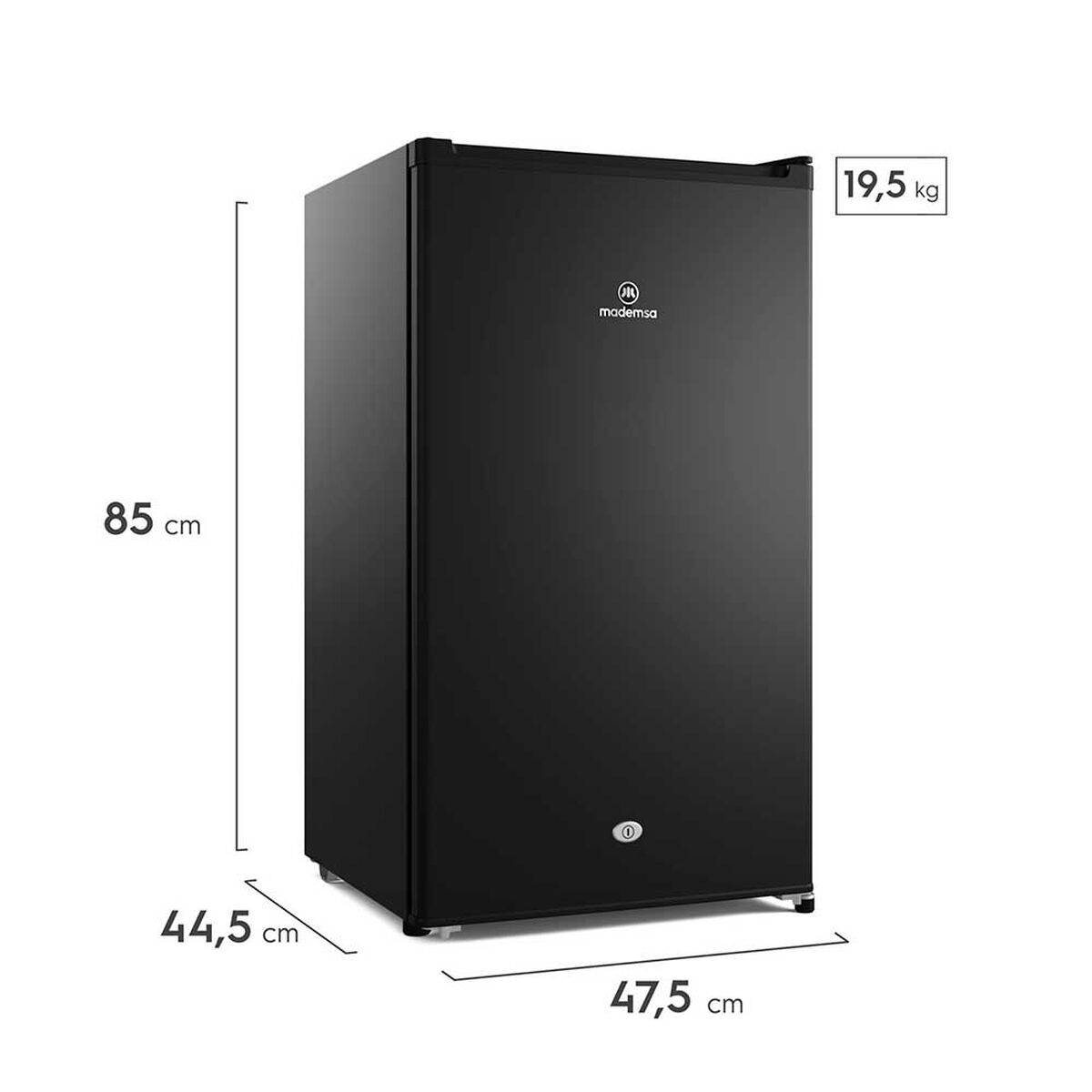 Minibar Mademsa MMB91BLK 90 lts.