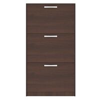 Zapatero Vekkahome Nick 3 Puertas Beige