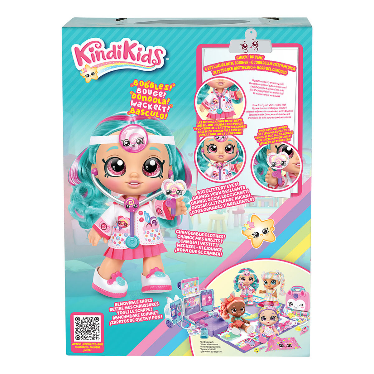 Muñeca Amigas de Diversión Dr. Cindy Pops Kindi Kids