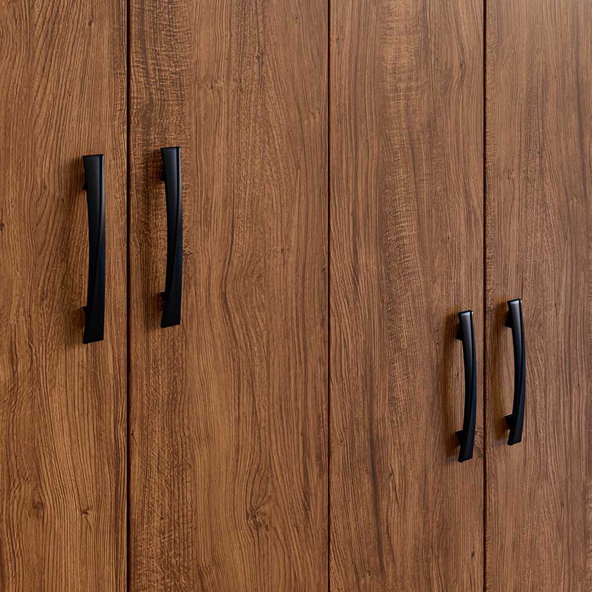 Closet Home Mobili Alicante 6 Puertas 2 Cajones Café