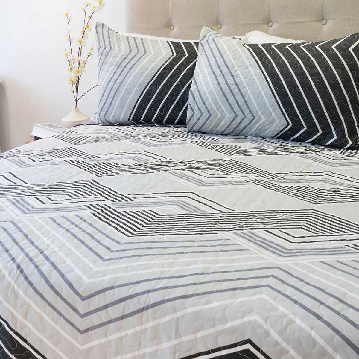 Quilt Doral King Origins Dise&ntilde;os D4