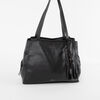 Cartera Ecocuero Negro Alma