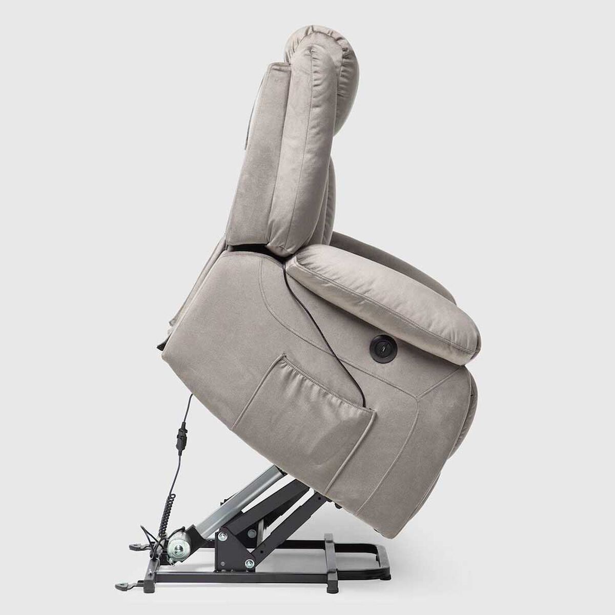 Berger Daniels Calentador Reclinable El&eacute;ctrico Gris