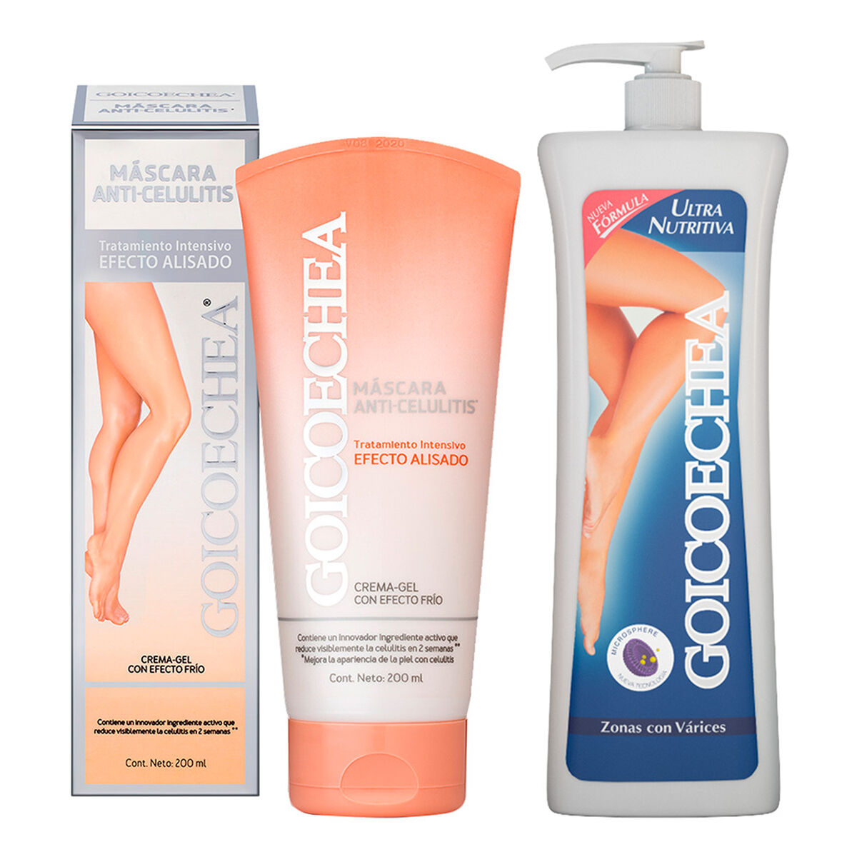 Pack Goicoechea Mascara Anticelulitis 200 ml + Ultranutritiva 200 ml