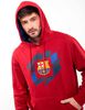 Polerón Con Gorro de Algodón Hombre Barcelona
