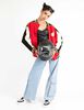 Chaqueta Bomber Varsity Oversized Mujer Icono
