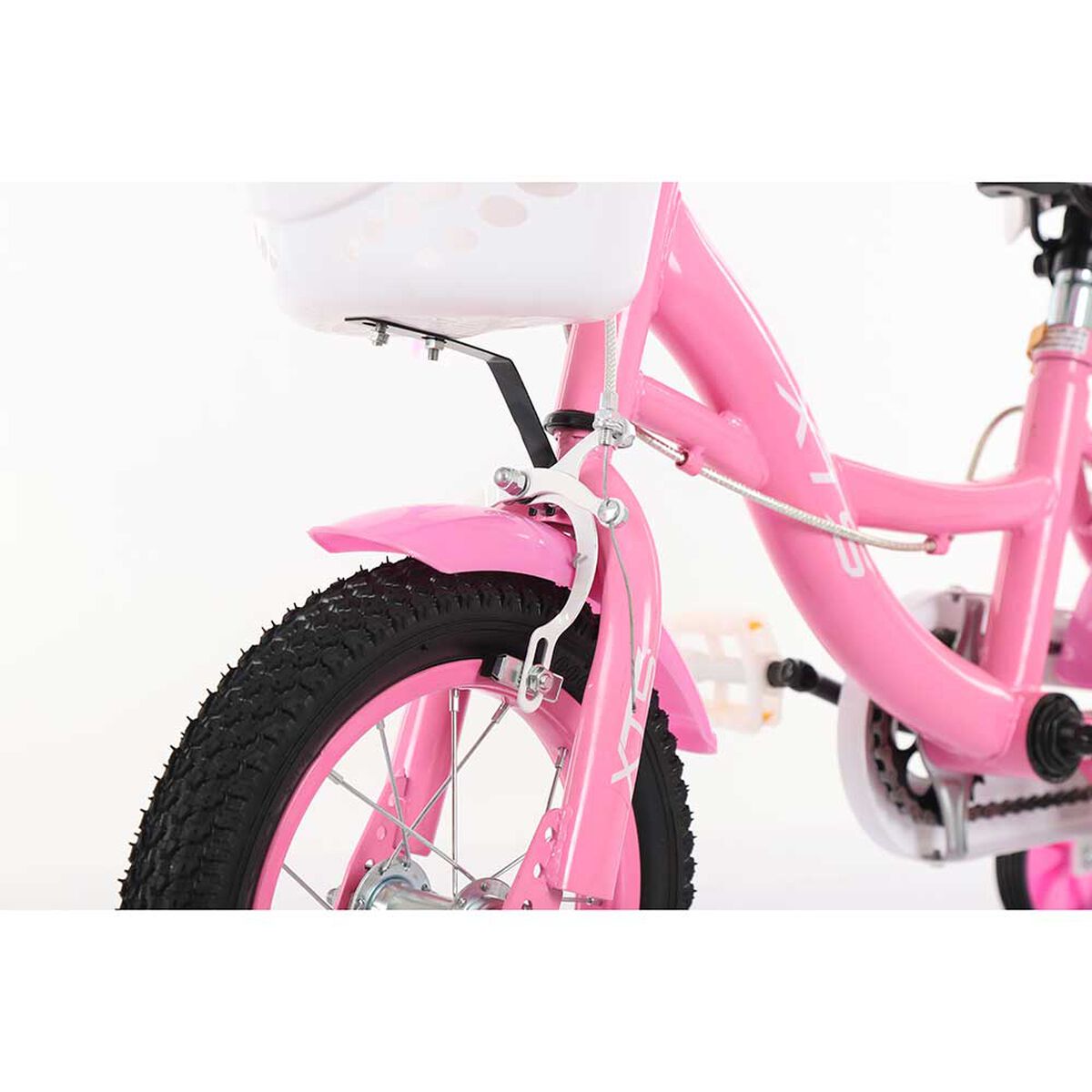 Bicicleta Infantil Aro 12 Rosada Xts