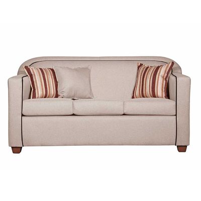 Imagen 2 del producto Juego de Living Ruzam Mobel Zafiro Sofá 3 Cuerpos + Dos Sillones 1 Cuerpo Lino Beige