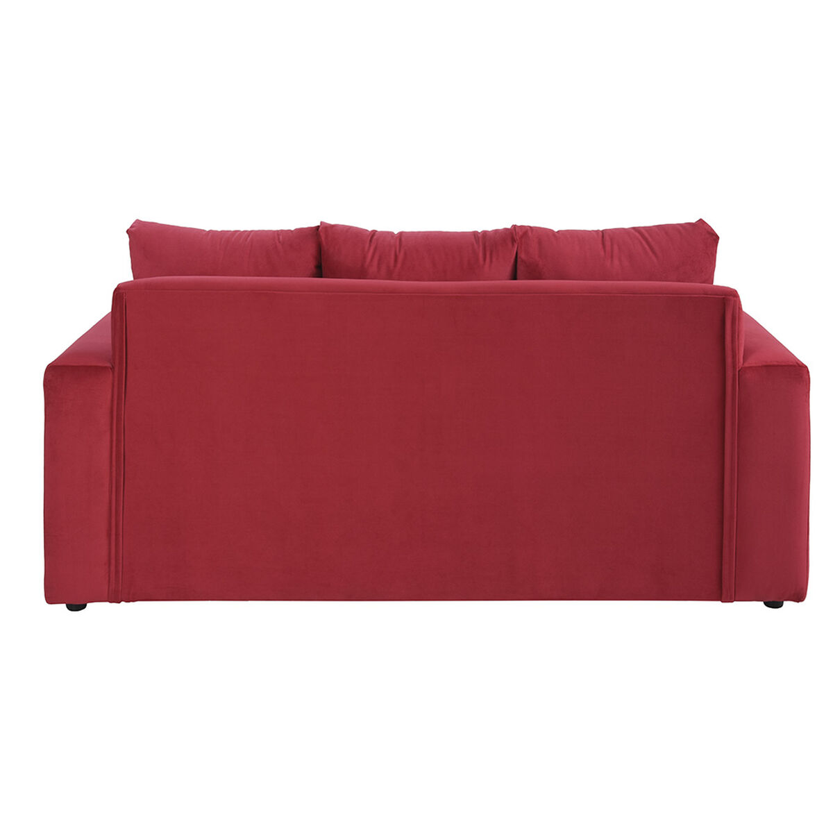 Sofá Bodevir Kendy 3 Cuerpos Rojo