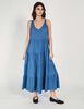 Vestido Maxi Sin Mangas Mujer Alma