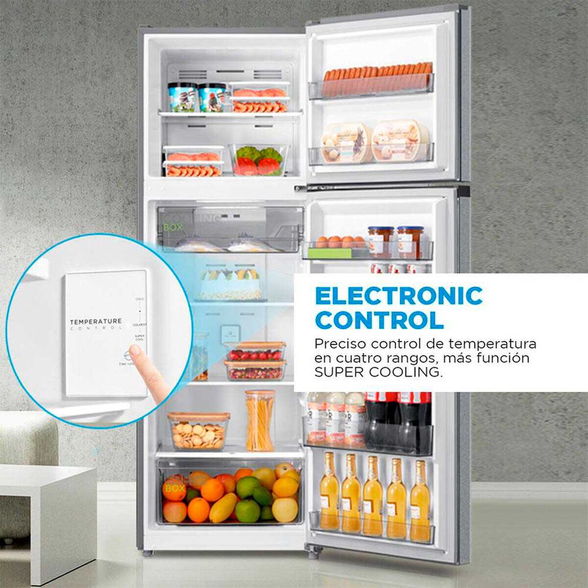 Refrigerador No Frost Midea MDRT346MTF50 236 lts.