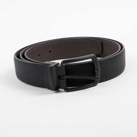 Cinturón Ecocuero Hombre Zibel Cafe/Negro