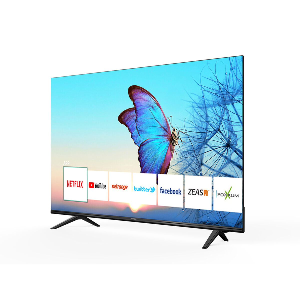 LED 55" Hyundai HY55S4BL20 Smart TV Ultra HD