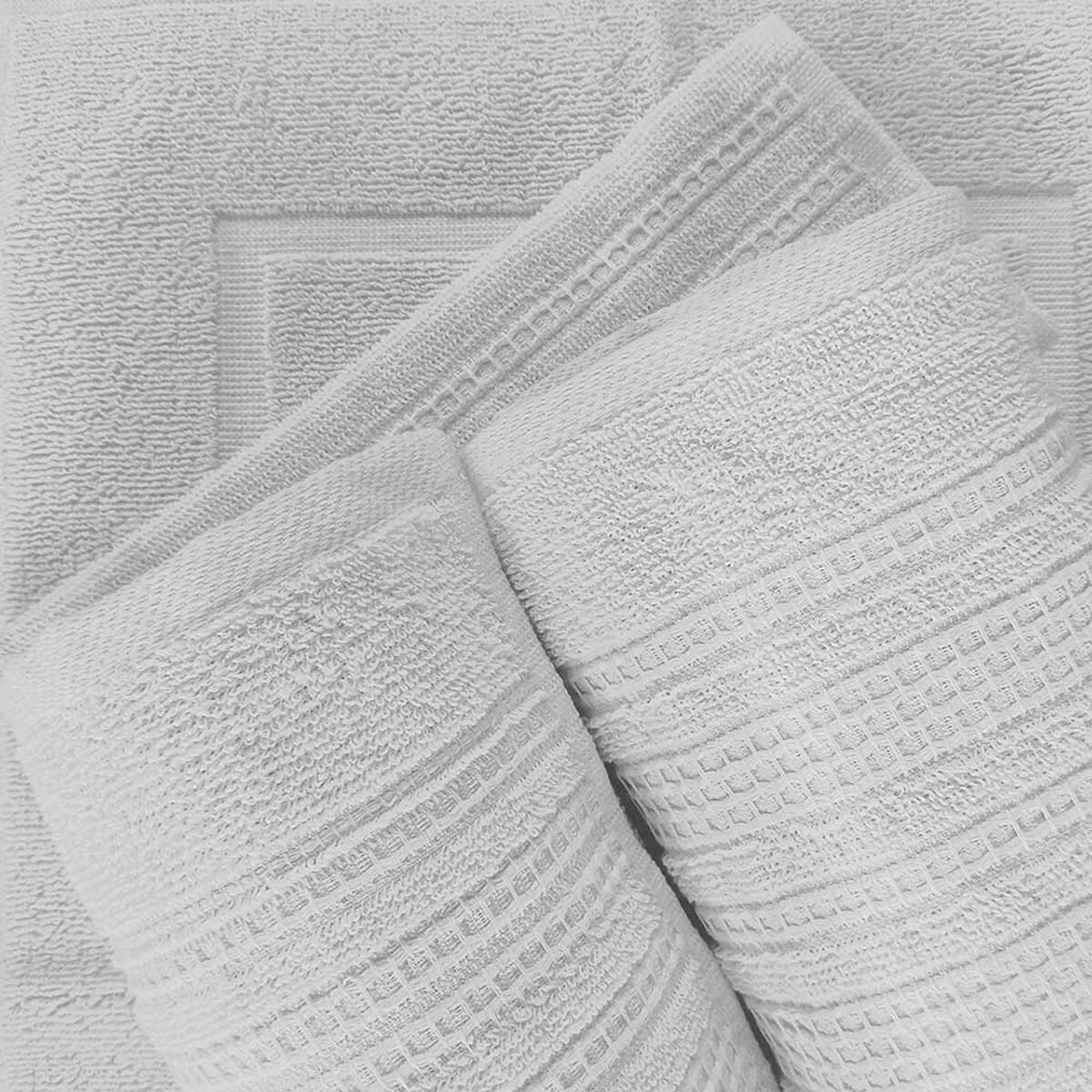 Set 6 Toallas Idetex Valencia Blanco